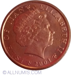 Image #2 of 1 Penny 2001 AA