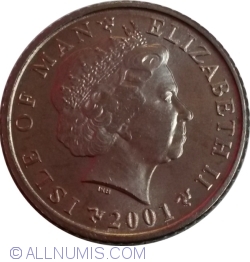 Image #2 of 5 Pence 2001 AA