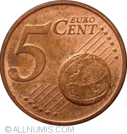 5 Euro Cent 2015 D