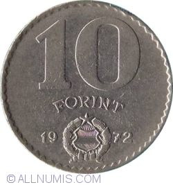 10 Forint 1972