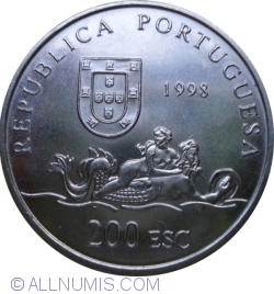 Image #1 of 200 Escudos 1998 - Mozambique