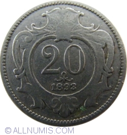 20 Heller 1893