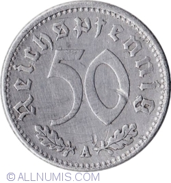 Image #1 of 50 Reichspfennig 1935 A