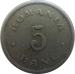 1 : 5 Bani 1900