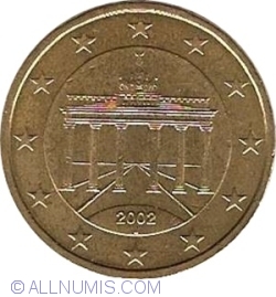 Image #2 of 50 Euro Cent 2002 J