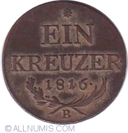 1 Kreuzer 1816 B