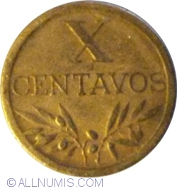 Image #1 of 10 Centavos 1960