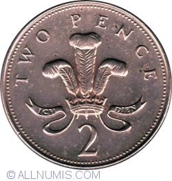 2 Pence 1999