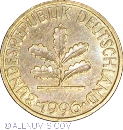 Image #2 of 10 Pfennig 1996 D