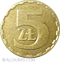 5 Zlotych 1980