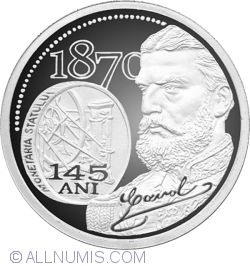 Image #2 of 10 Lei 2015 - 145 years since the establishment of the State Mint