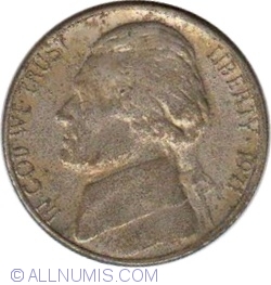 Image #2 of Jefferson Nickel 1971