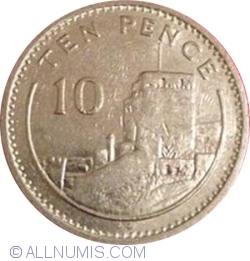 10 Pence 1989 AA