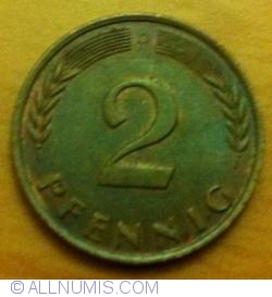 2 Pfennig 1961 D