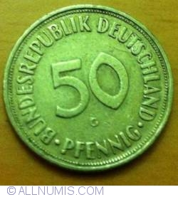 Image #1 of 50 Pfennig 1968 G