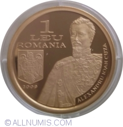 1 Leu 2009 - 150 years since the establishment of the Great General Staff of the Romanian Army