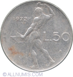 Image #1 of 50 Lire 1972