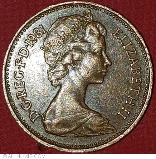 1 New Penny 1981, Elizabeth II (1952-2022) - Great Britain - Coin - 1666