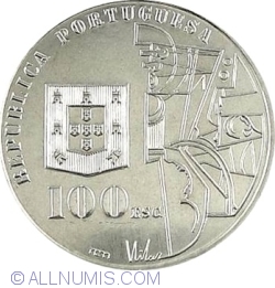 Image #1 of 100 Escudos 1987 - Amadeo de Souza Cardoso