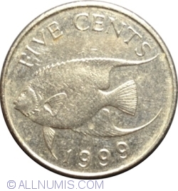 Image #1 of 5 Cents 1999