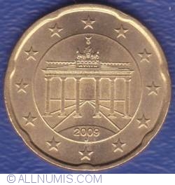 Image #2 of 20 Euro Cent 2009 J