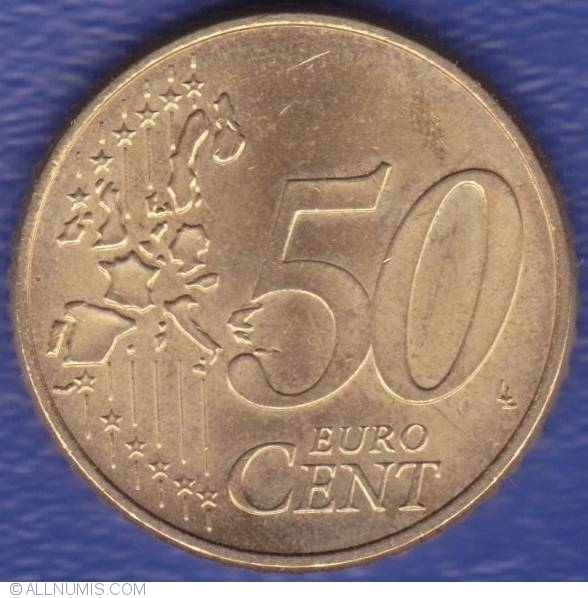 50 Euro Cent 2002 F Euro 2002 Present Germany Coin 4414