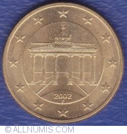Image #2 of 50 Euro Cent 2002 F