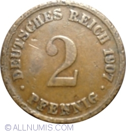 Image #1 of 2 Pfennig 1907 D
