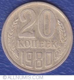 Image #1 of 20 Kopeks 1980