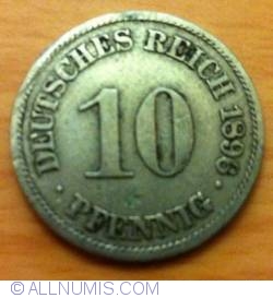 Image #1 of 10 Pfennig 1896 A