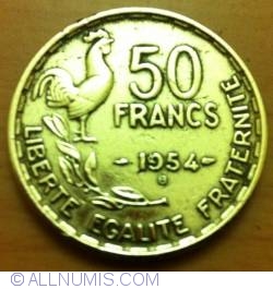 50 Francs 1954 B