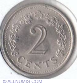 Image #2 of 2 Cents 1977