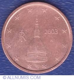 Image #2 of 2 Euro Cenţi 2003