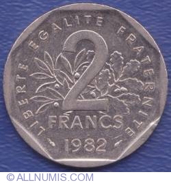 Image #1 of 2 Francs 1982