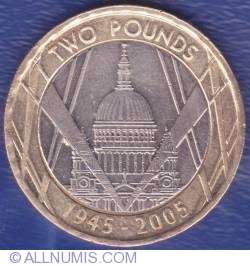 2 Pounds 2005 - 60th Anniversary of the End of World War II