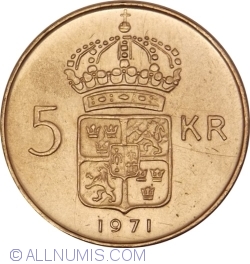 Image #1 of 5 Kronor 1971