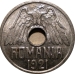 2 : 25 Bani 1921 - orificiu de 4.5 mm