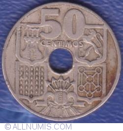 50 Centimos 1949 (1952)