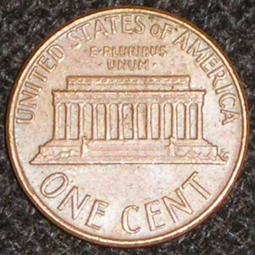 1 Cent 1974 Cent Lincoln Memorial 1959 2008 Statele Unite Ale 