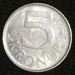 Image #1 of 5 Kronor 1984