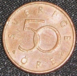 Image #1 of 50 Öre 1992