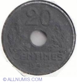 Image #1 of 20 Centimes 1942