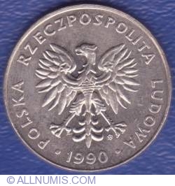 20 Zlotych 1990