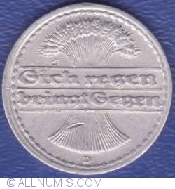 Image #2 of 50 Pfennig 1922 D