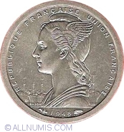 Image #2 of 1 Franc 1948