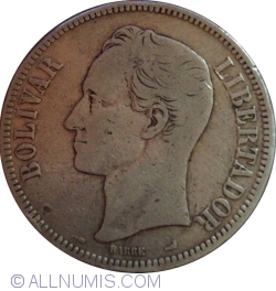 5 Bolivares 1905
