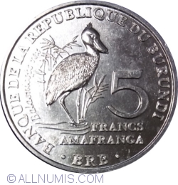 Image #1 of 5 Francs 2014 - Balaeniceps rex