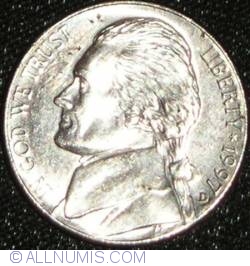 Image #2 of Jefferson Nickel 1997 D