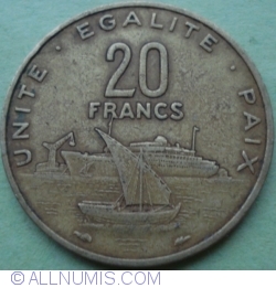 Image #1 of 20 Francs 1983