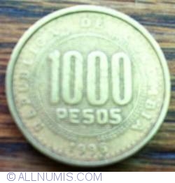 Image #1 of 1000 Pesos 1996